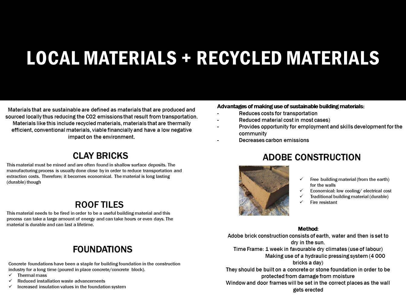 materials