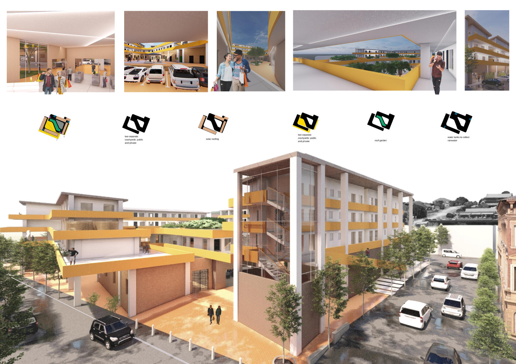 renders and diagrams